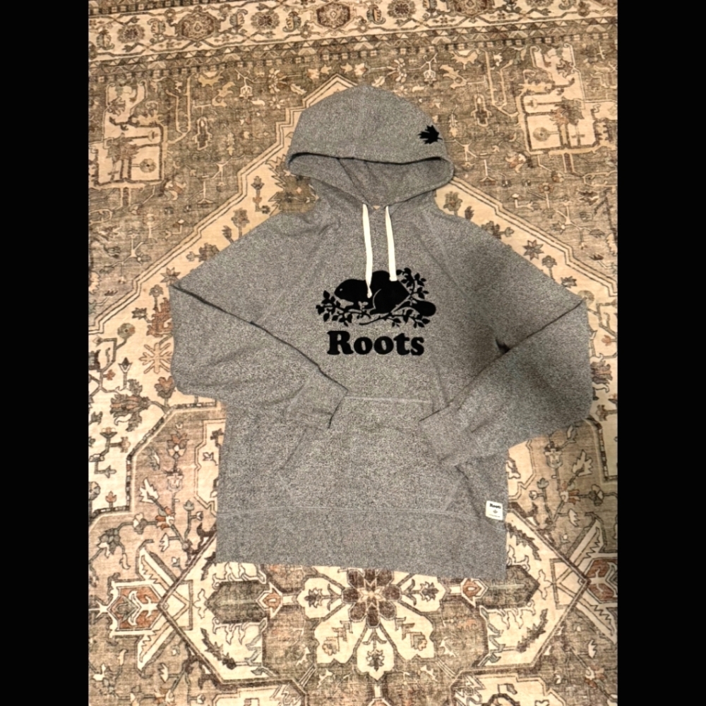 Roots Logo Hoodie Sweater